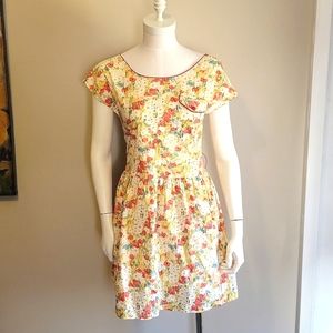 Vintage Style Floral Dress